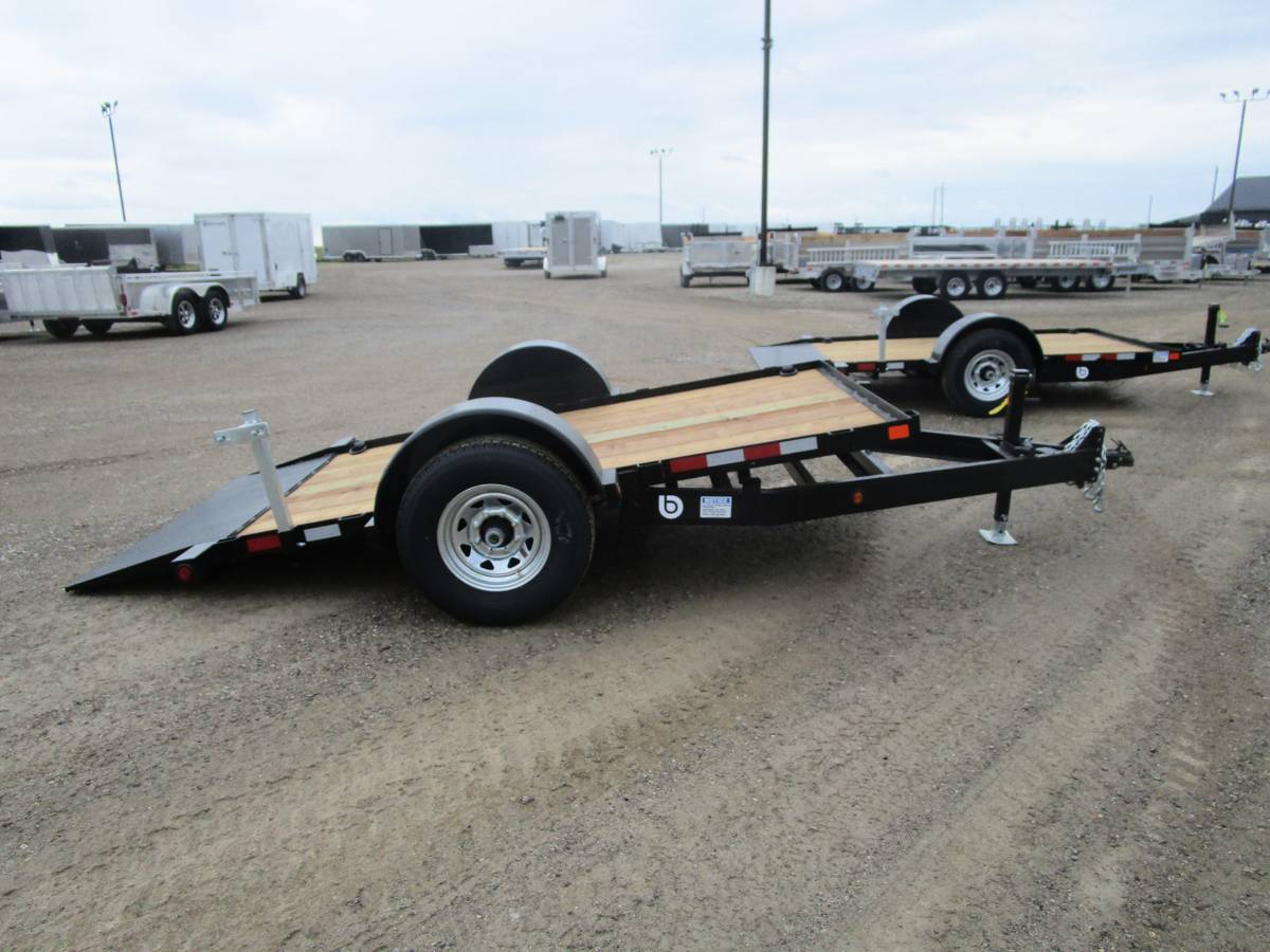 6x14 Gravity Tilt Utility Trailer