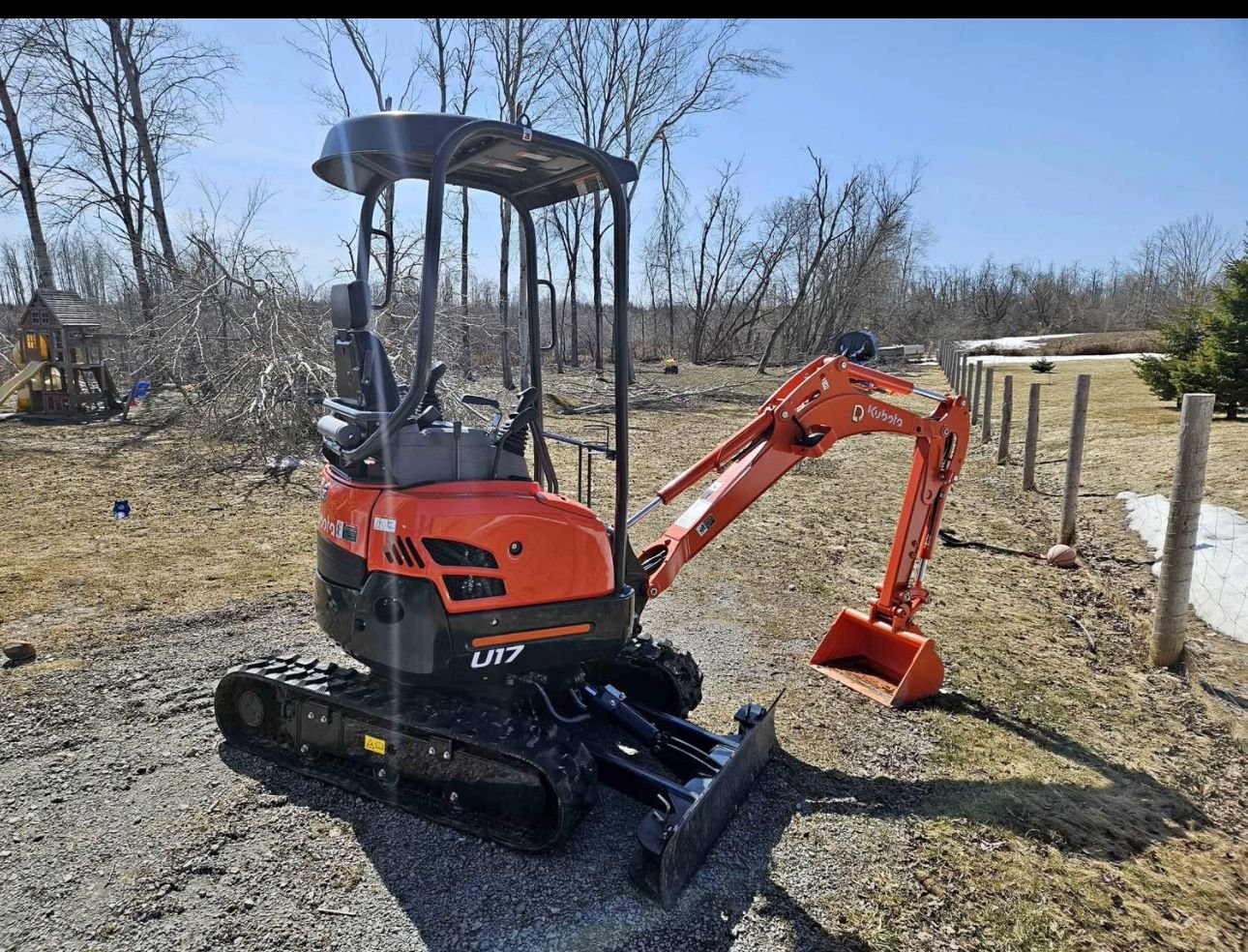 Kubota U17 Mini Excavator rental in Udora